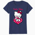 Hello Kitty Love Hearts Valentines Sweet Friendship Classic Official Women's SKINNY FIT T-Shirt