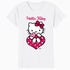 Hello Kitty Love Hearts Valentines Sweet Friendship Classic Official Women's SKINNY FIT T-Shirt