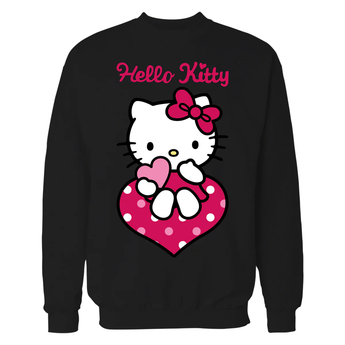 Hello Kitty Love Hearts Valentines Sweet Friendship Classic Official Sweatshirt