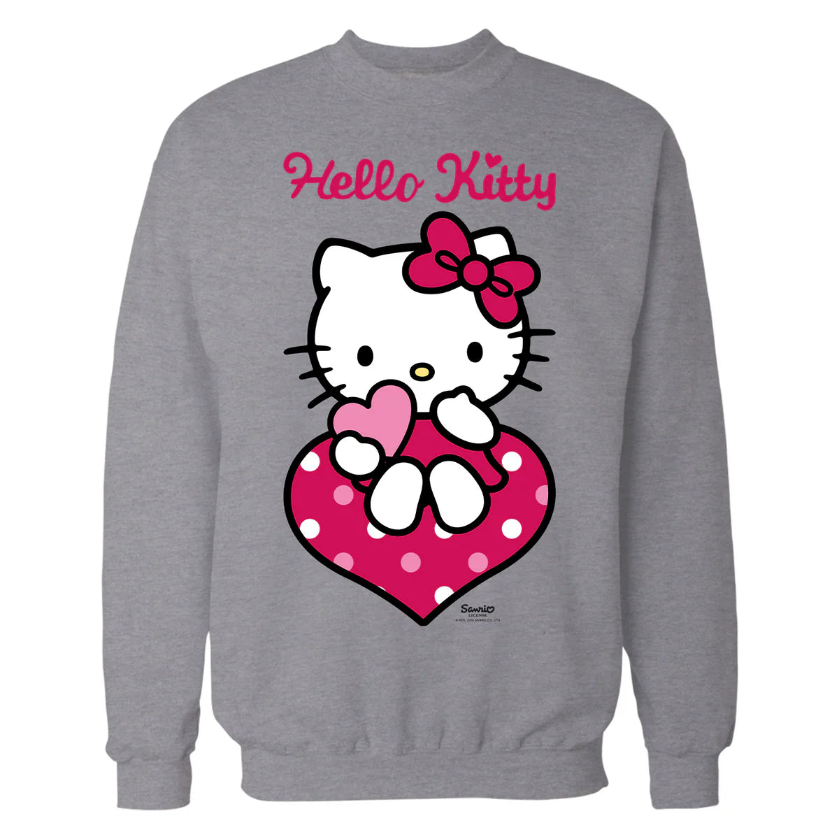 Hello Kitty Love Hearts Valentines Sweet Friendship Classic Official Sweatshirt