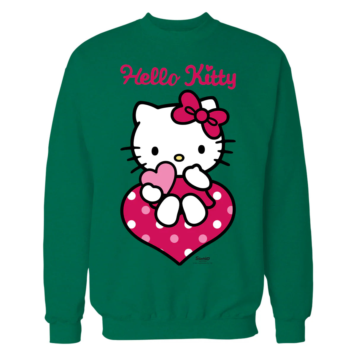Hello Kitty Love Hearts Valentines Sweet Friendship Classic Official Sweatshirt