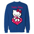 Hello Kitty Love Hearts Valentines Sweet Friendship Classic Official Sweatshirt