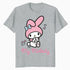 Hello Kitty Melody Cute Hearts Pose XOXO Love Music Classic Official Men's T-Shirt