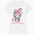 Hello Kitty Melody Cute Hearts Pose XOXO Love Music Classic Official Women's T-Shirt