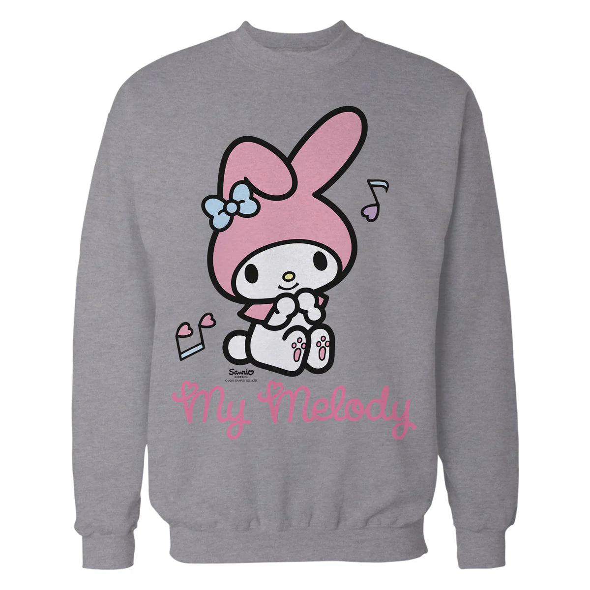 Hello Kitty Melody Cute Hearts Pose XOXO Love Music Classic Official Sweatshirt