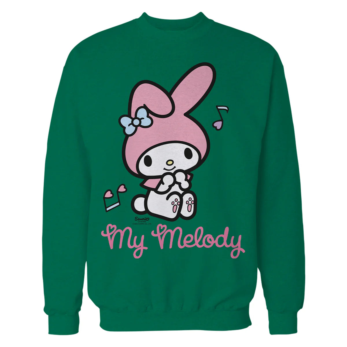 Hello Kitty Melody Cute Hearts Pose XOXO Love Music Classic Official Sweatshirt