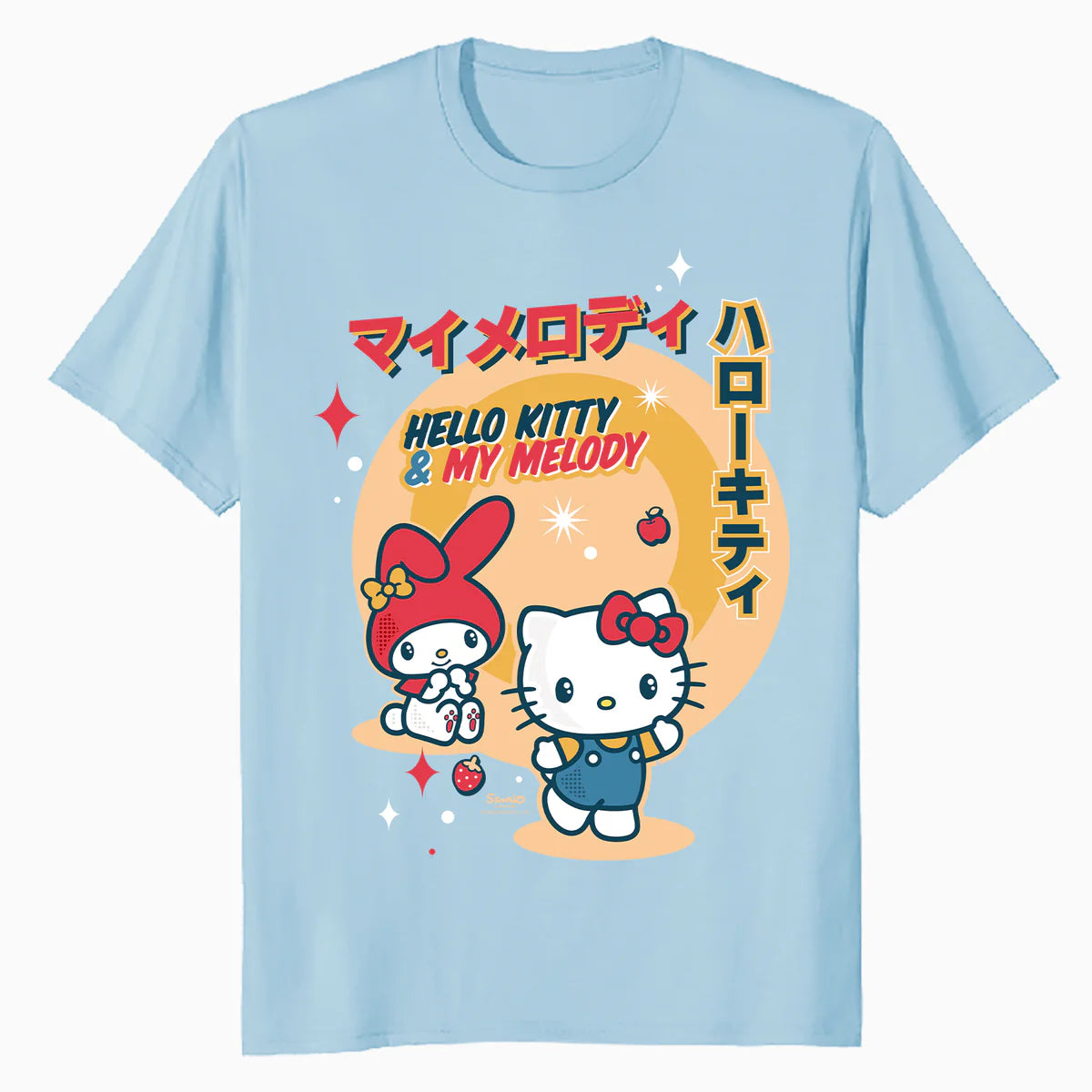 Hello Kitty Melody Tokyo Japan Happy Cute Friends Classic Official Men's T-Shirt