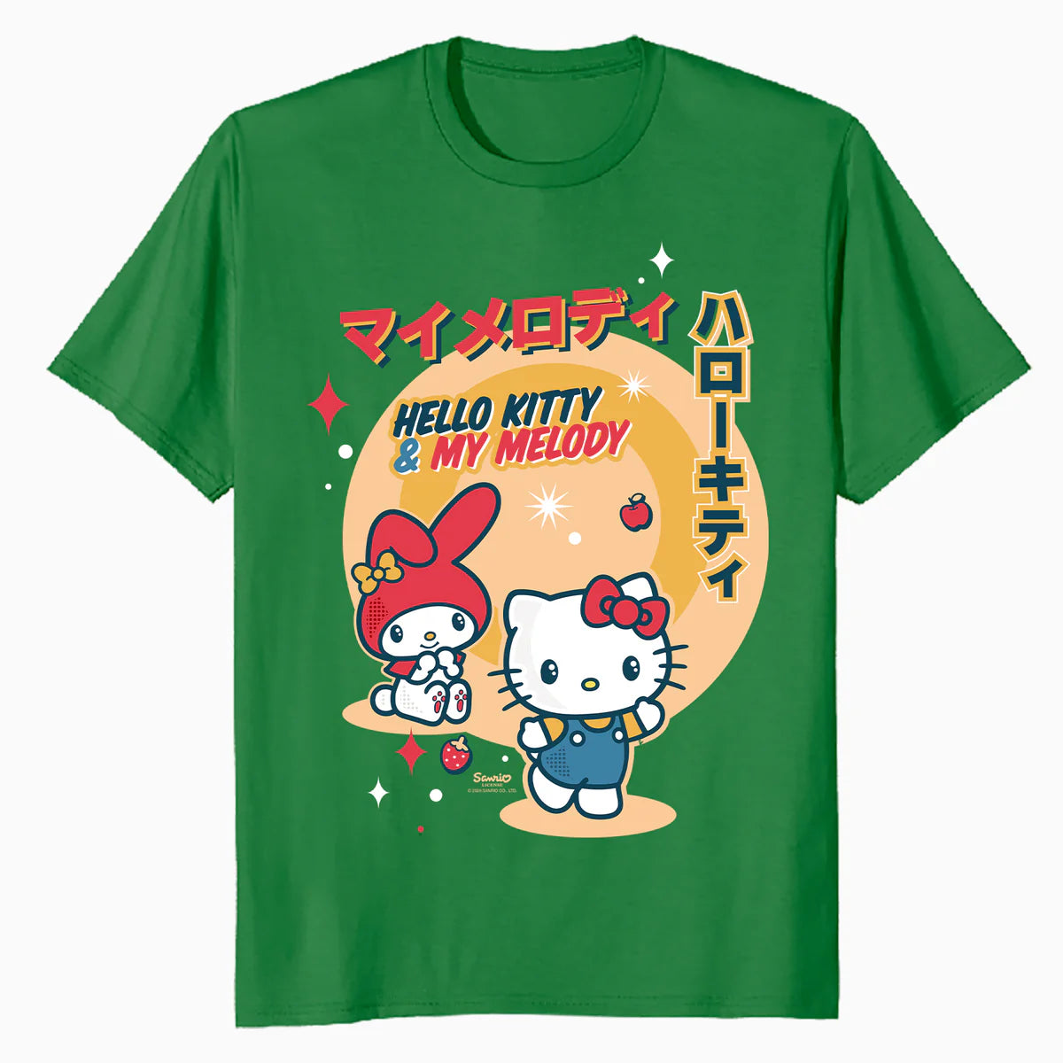 Hello Kitty Melody Tokyo Japan Happy Cute Friends Classic Official Men's T-Shirt