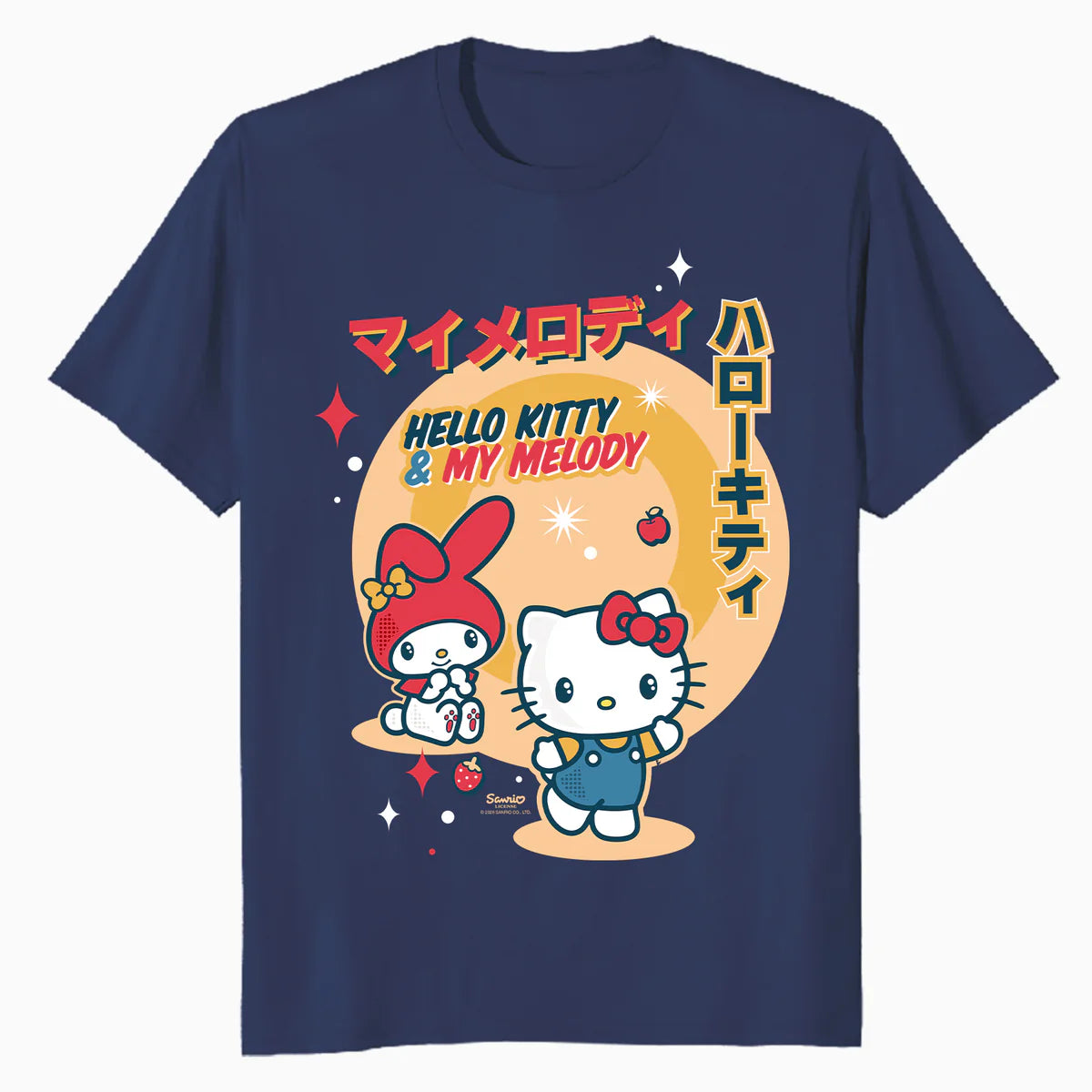 Hello Kitty Melody Tokyo Japan Happy Cute Friends Classic Official Men's T-Shirt