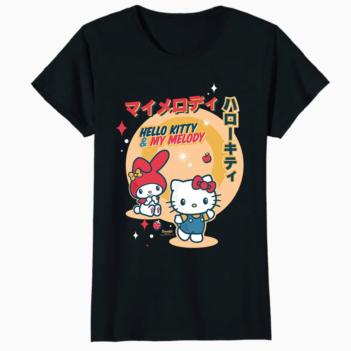 Hello Kitty Melody Tokyo Japan Happy Cute Friends Classic Official Women's T-Shirt
