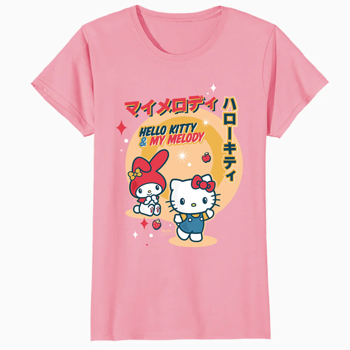 Hello Kitty Melody Tokyo Japan Happy Cute Friends Classic Official Women's T-Shirt