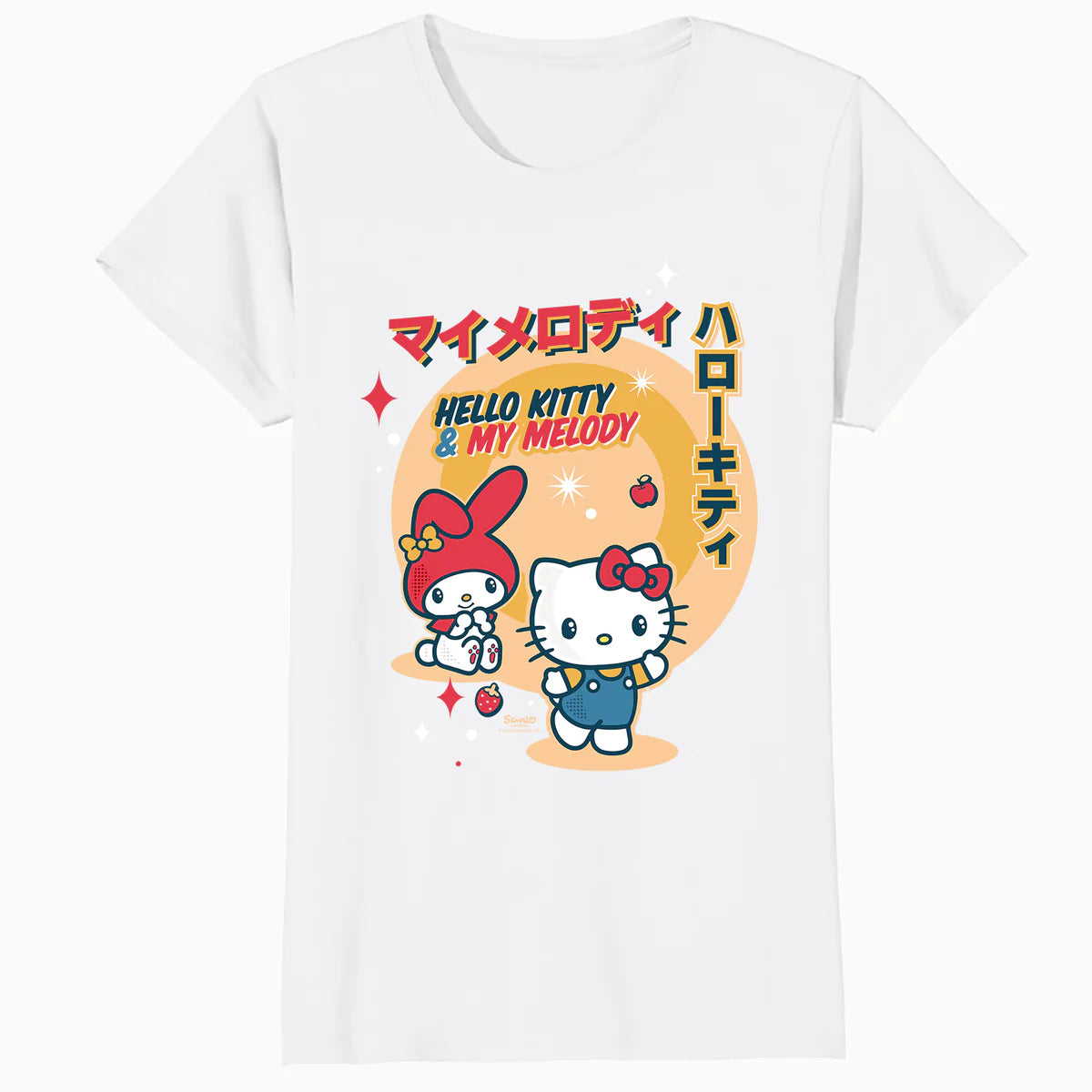 Hello Kitty Melody Tokyo Japan Happy Cute Friends Classic Official Women's T-Shirt