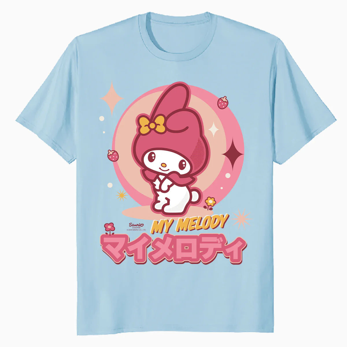 Hello Kitty Melody Tokyo Japan Sweet Cute Friends XOXO Retro Official Men's T-Shirt