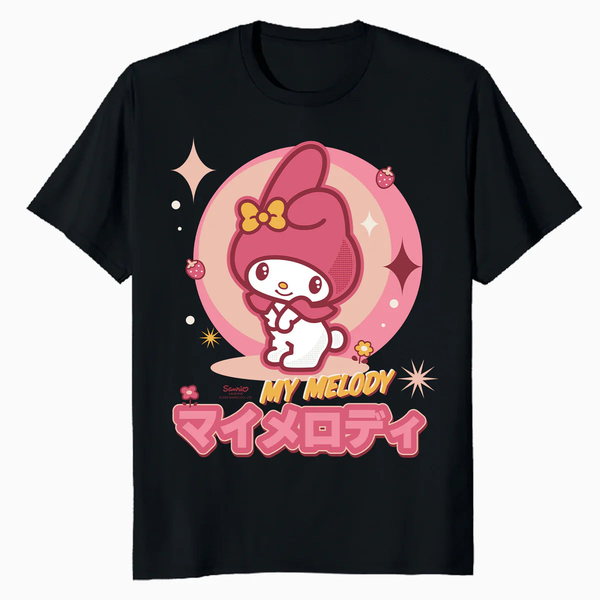Hello Kitty Melody Tokyo Japan Sweet Cute Friends XOXO Retro Official Men's T-Shirt