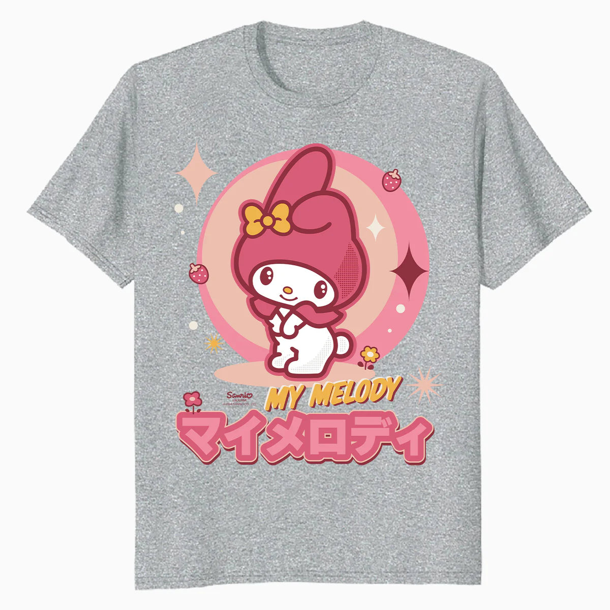 Hello Kitty Melody Tokyo Japan Sweet Cute Friends XOXO Retro Official Men's T-Shirt