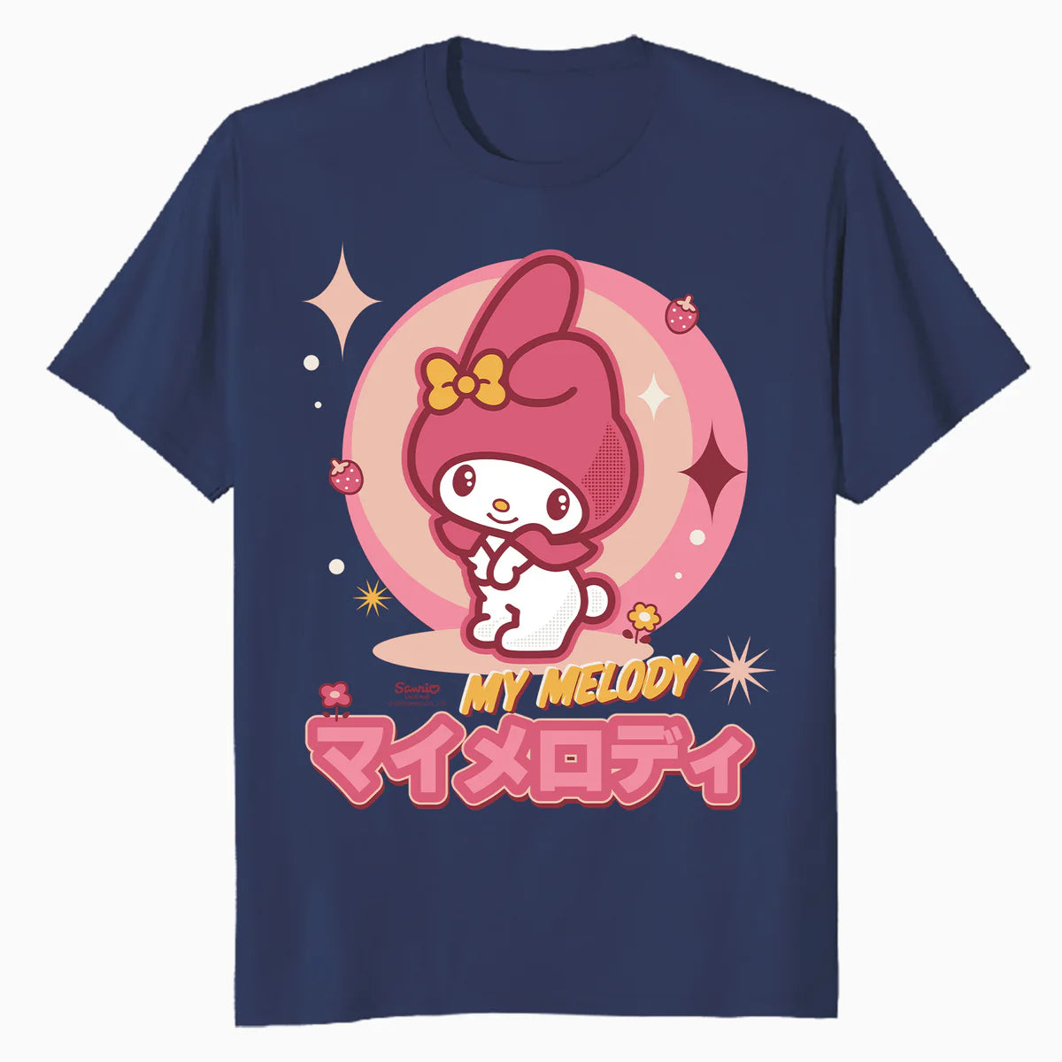 Hello Kitty Melody Tokyo Japan Sweet Cute Friends XOXO Retro Official Men's T-Shirt