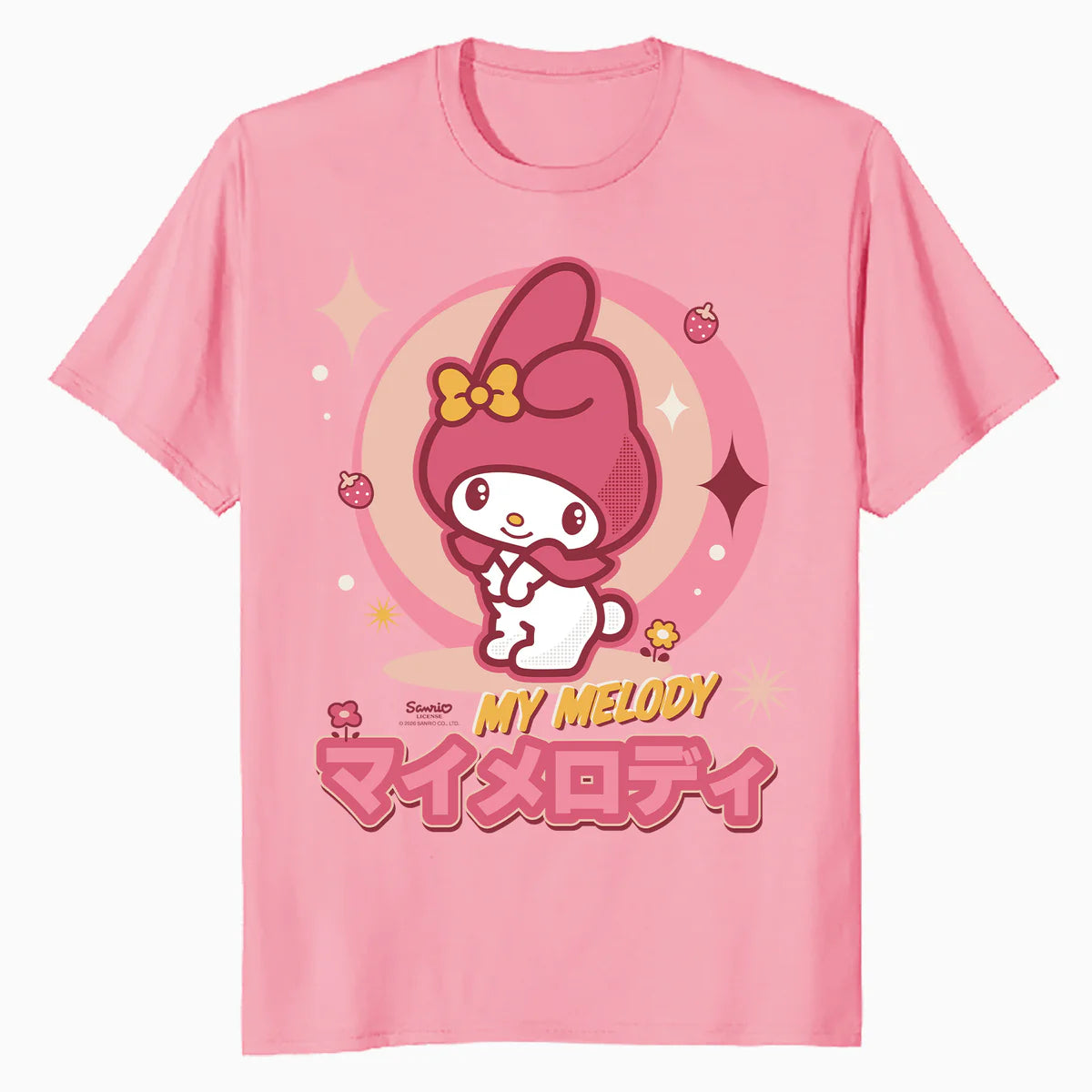 Hello Kitty Melody Tokyo Japan Sweet Cute Friends XOXO Retro Official Men's T-Shirt