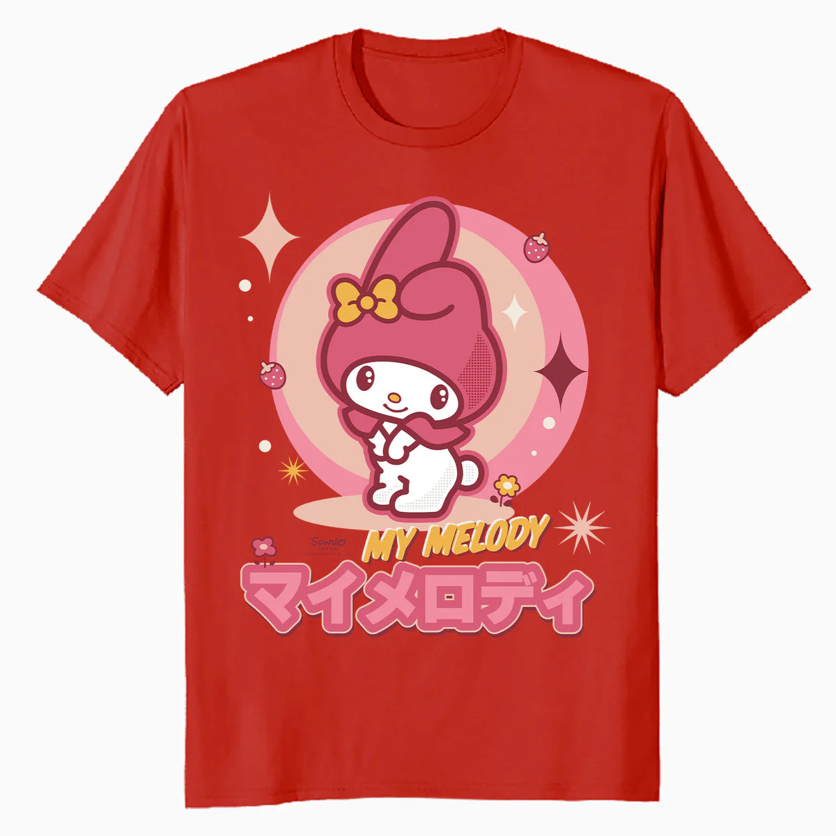Hello Kitty Melody Tokyo Japan Sweet Cute Friends XOXO Retro Official Men's T-Shirt