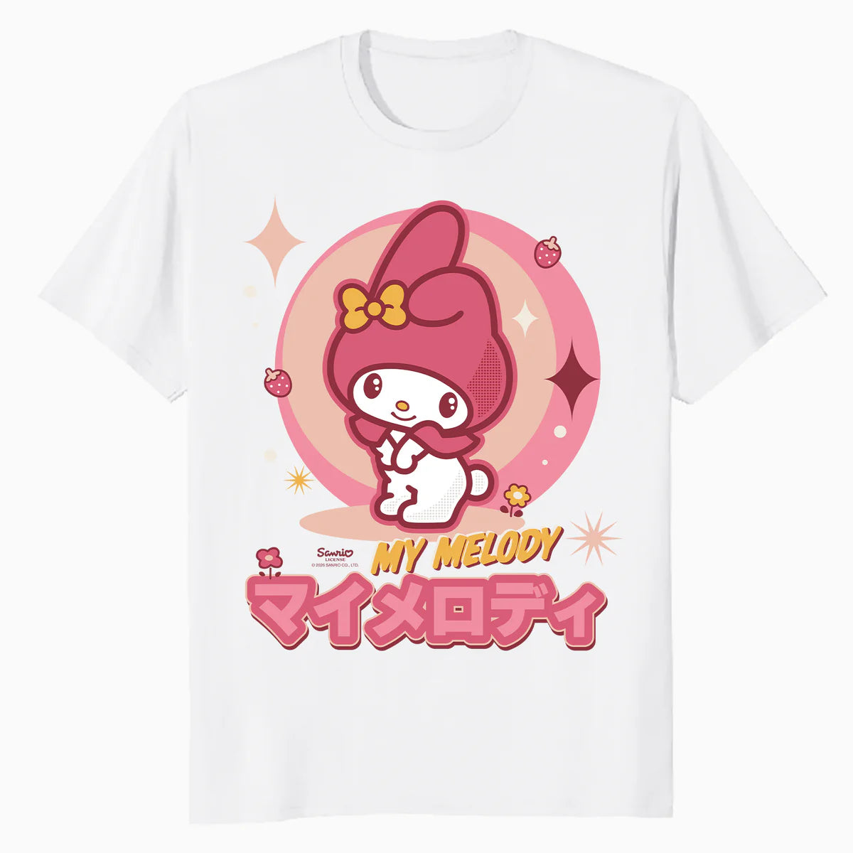 Hello Kitty Melody Tokyo Japan Sweet Cute Friends XOXO Retro Official Men's T-Shirt