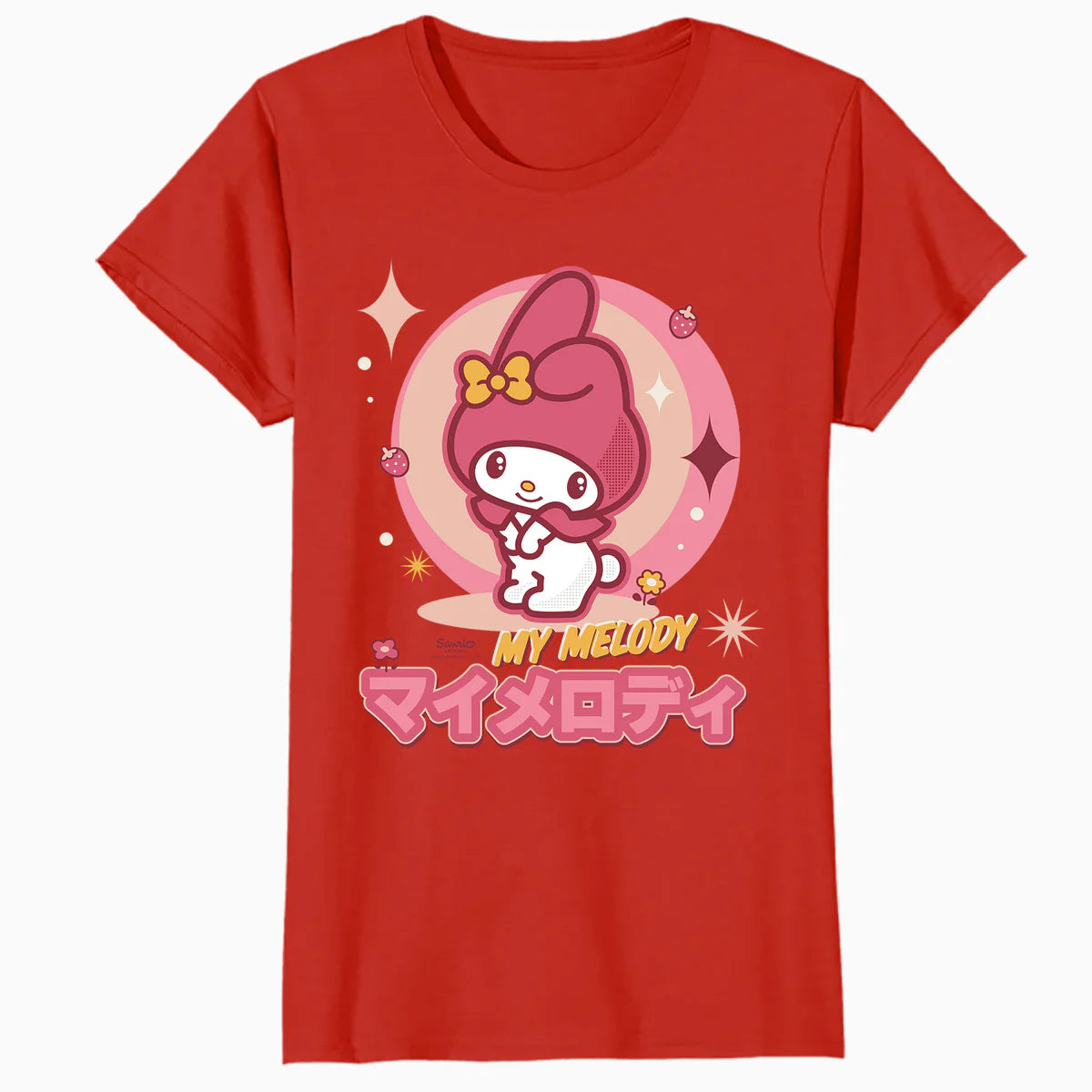 Hello Kitty Melody Tokyo Japan Sweet Cute Friends XOXO Retro Official Women's T-Shirt