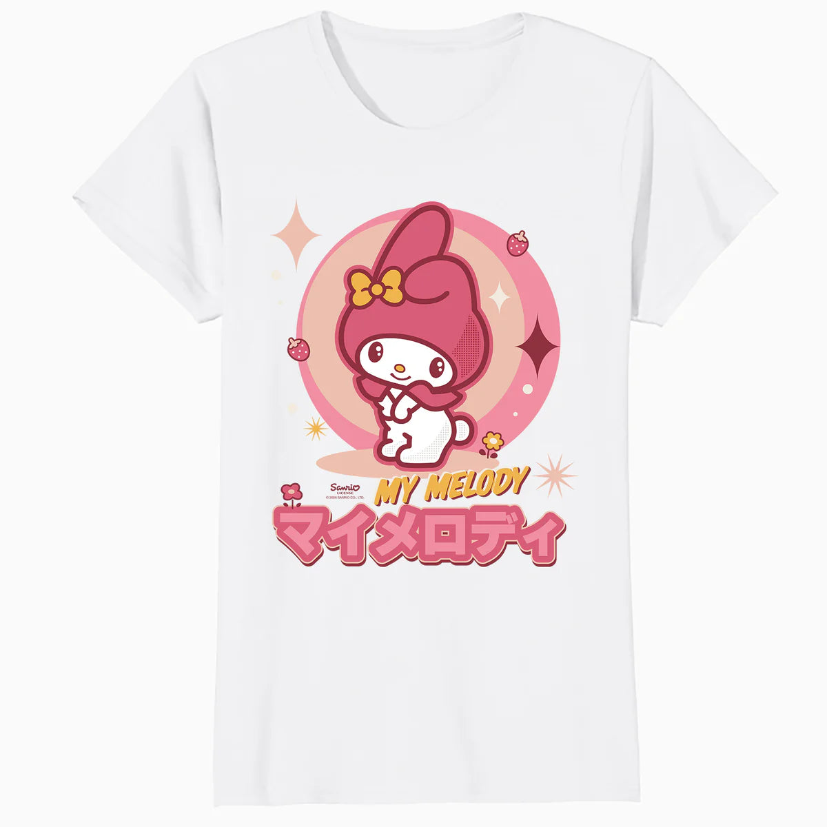 Hello Kitty Melody Tokyo Japan Sweet Cute Friends XOXO Retro Official Women's T-Shirt