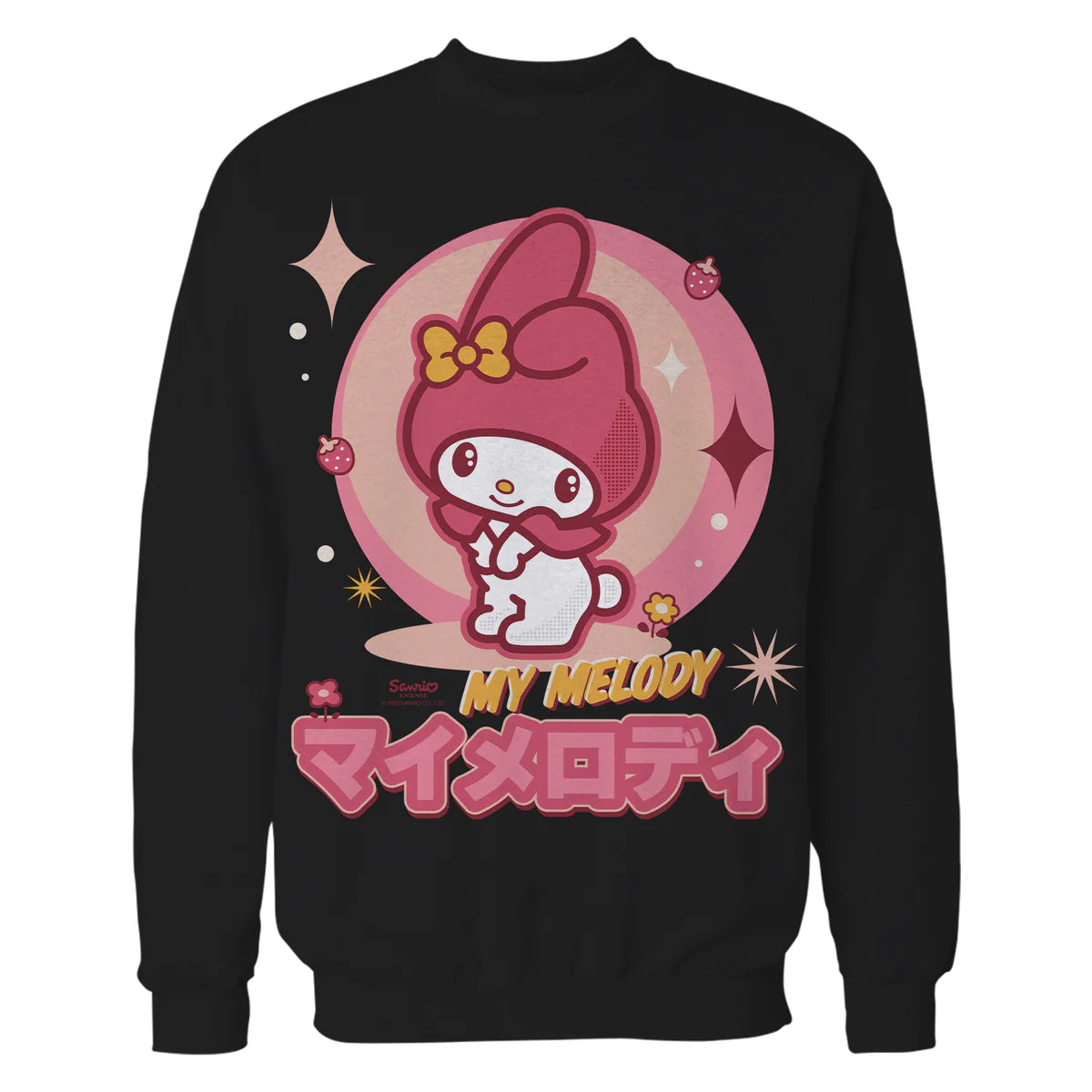 Hello Kitty Melody Tokyo Japan Sweet Cute Friends XOXO Retro Official Sweatshirt