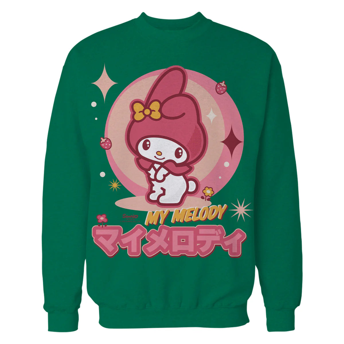 Hello Kitty Melody Tokyo Japan Sweet Cute Friends XOXO Retro Official Sweatshirt