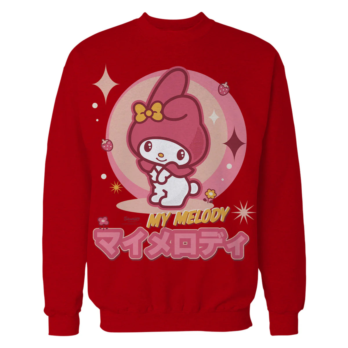 Hello Kitty Melody Tokyo Japan Sweet Cute Friends XOXO Retro Official Sweatshirt