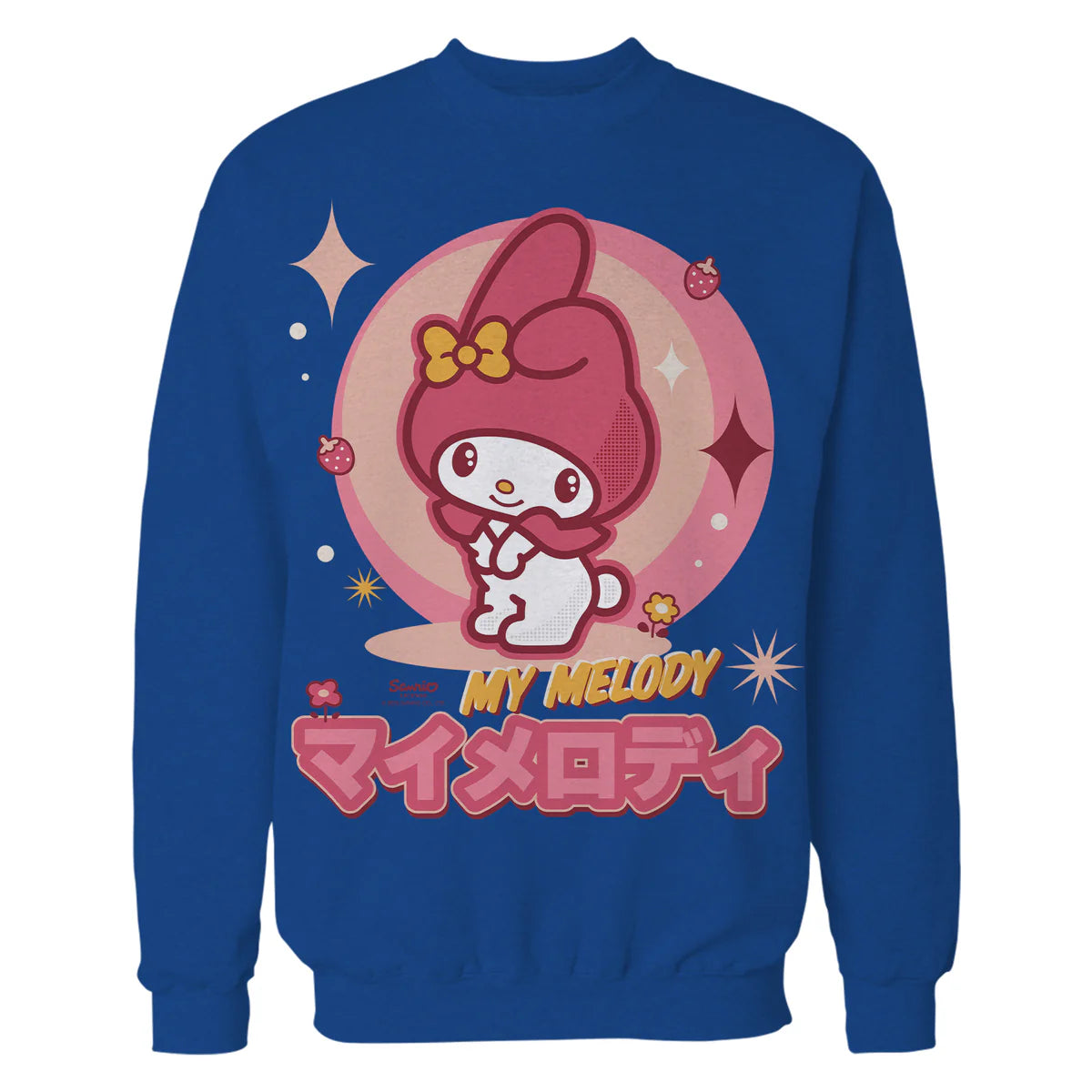 Hello Kitty Melody Tokyo Japan Sweet Cute Friends XOXO Retro Official Sweatshirt