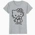 Hello Kitty Outline Sweet Cute Bow XOXO Character Pose Retro Official Women's T-Shirt