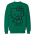 Hello Kitty Outline Sweet Cute Bow XOXO Character Pose Retro Official Sweatshirt