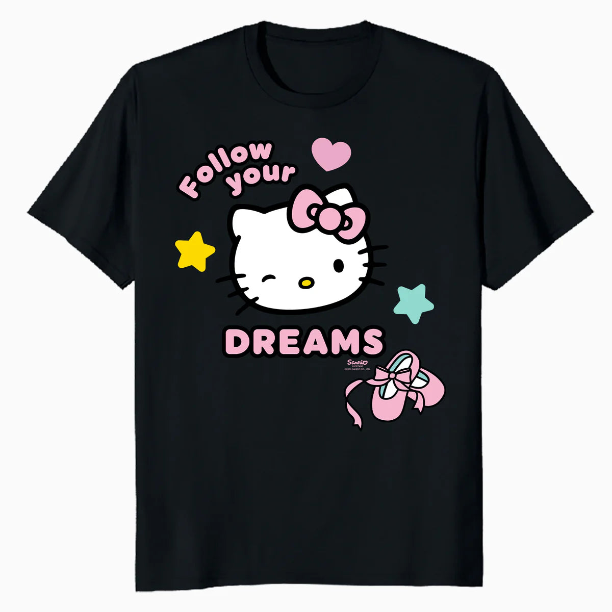 Hello Kitty Passion Success Dreams Cute Friendship Classic Official Men's T-Shirt