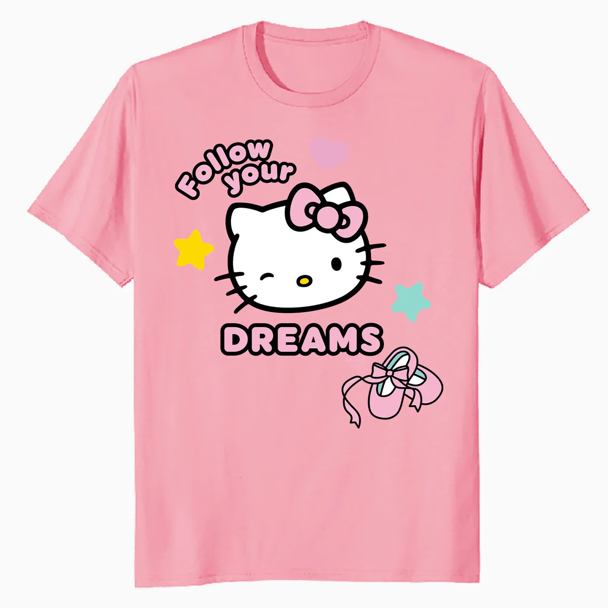 Hello Kitty Passion Success Dreams Cute Friendship Classic Official Men's T-Shirt
