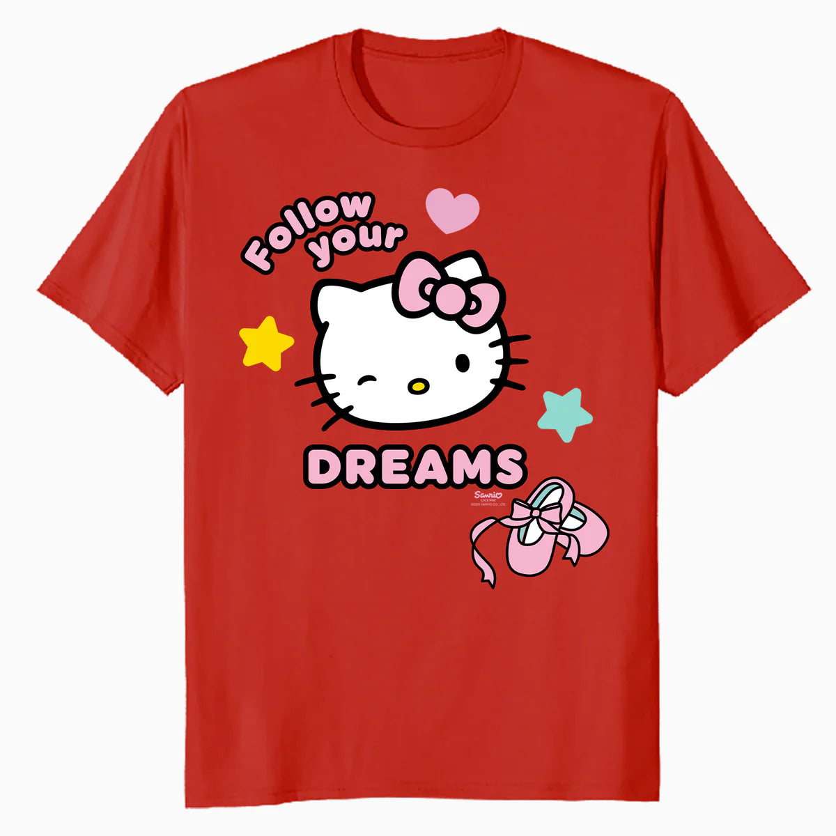 Hello Kitty Passion Success Dreams Cute Friendship Classic Official Men's T-Shirt