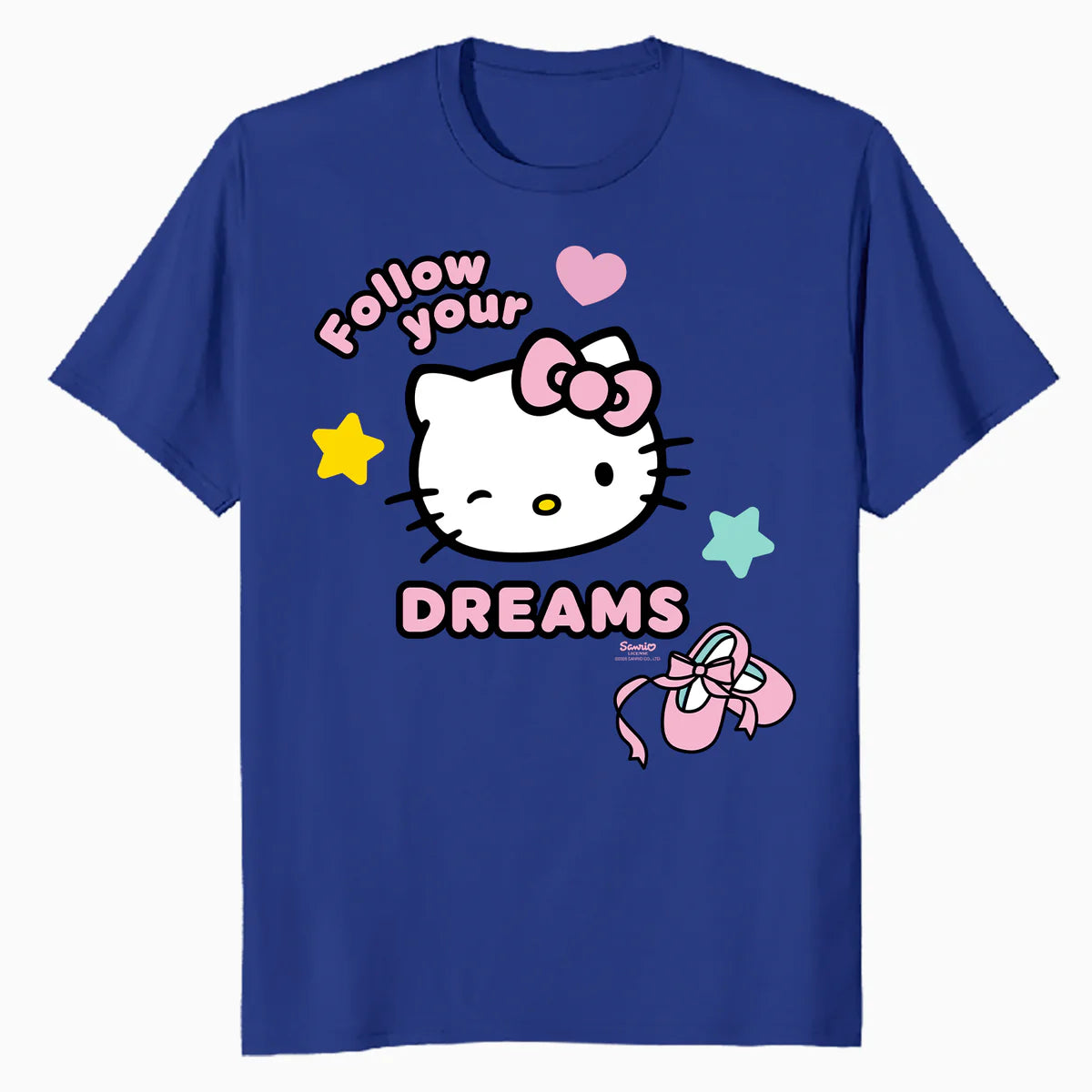 Hello Kitty Passion Success Dreams Cute Friendship Classic Official Men's T-Shirt