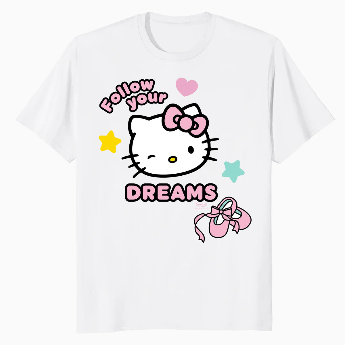 Hello Kitty Passion Success Dreams Cute Friendship Classic Official Men's T-Shirt
