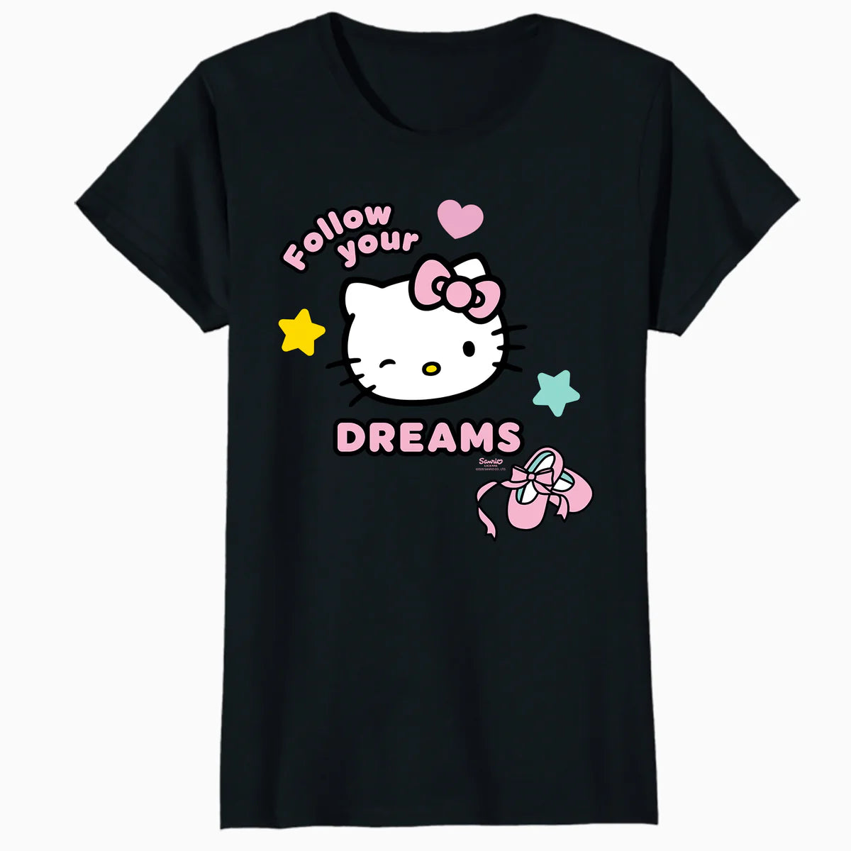 Hello Kitty Passion Success Dreams Cute Friendship Classic Official Women's T-Shirt