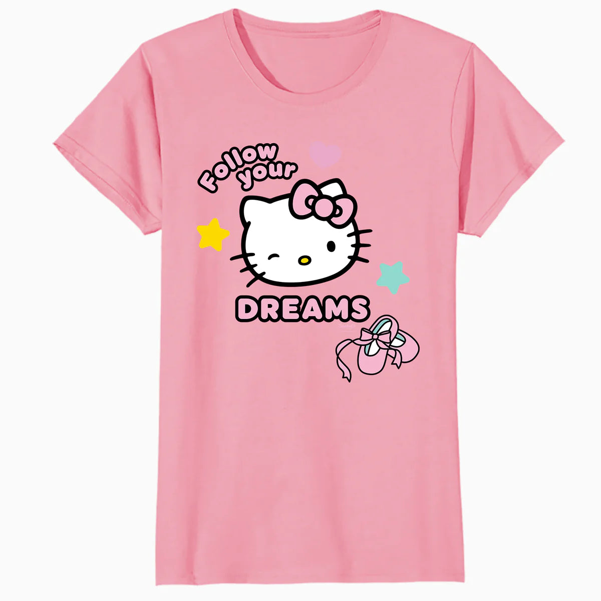 Hello Kitty Passion Success Dreams Cute Friendship Classic Official Women's T-Shirt