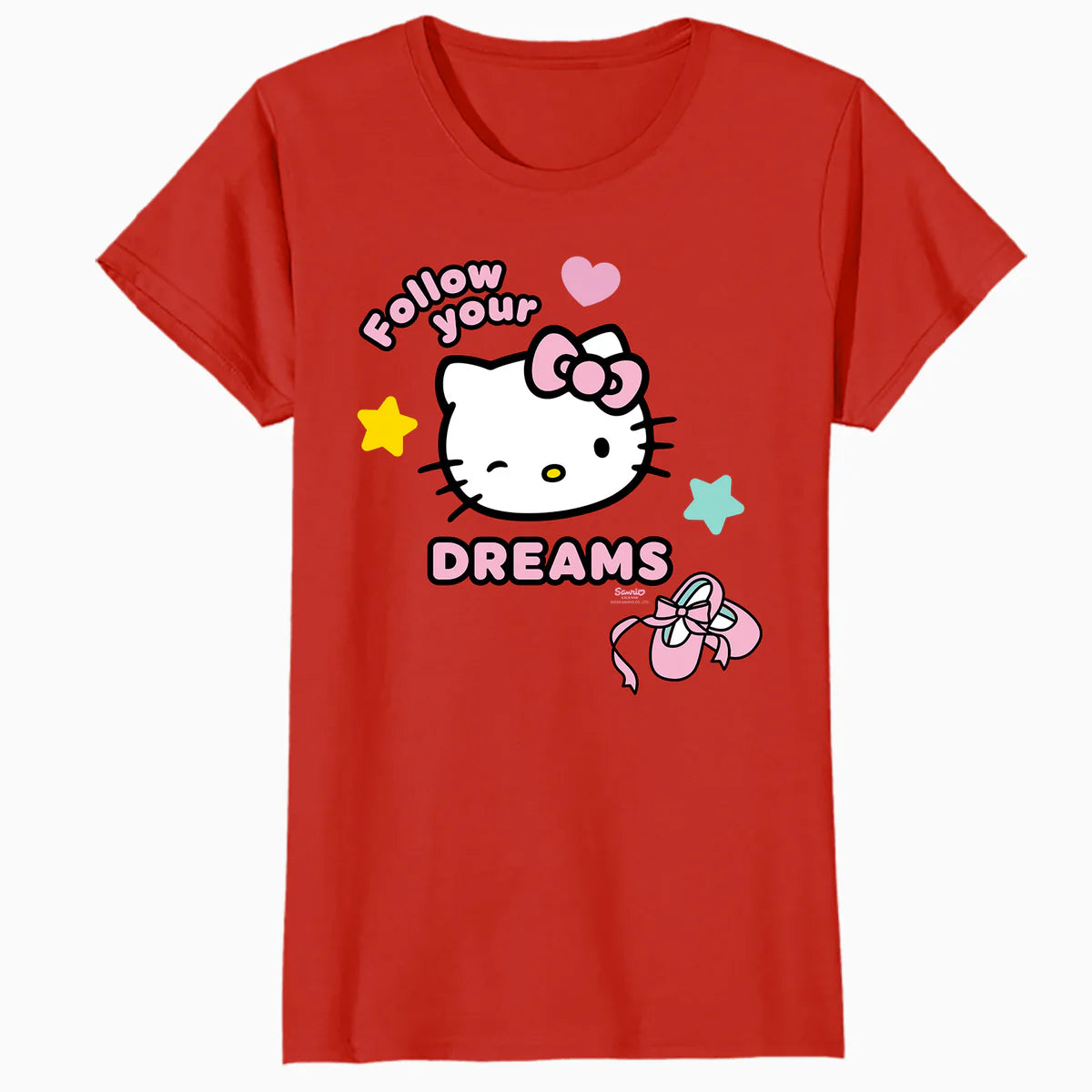 Hello Kitty Passion Success Dreams Cute Friendship Classic Official Women's T-Shirt