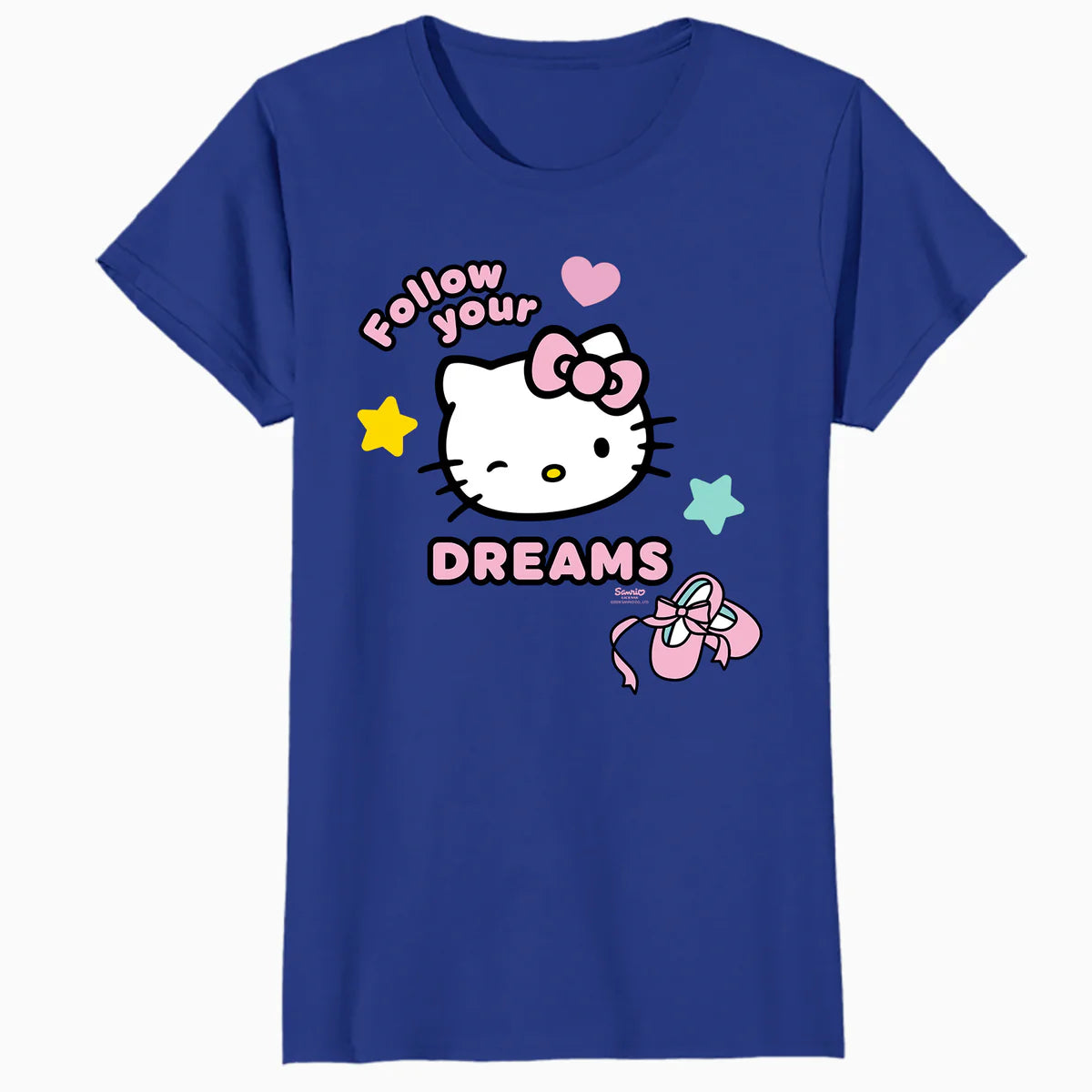 Hello Kitty Passion Success Dreams Cute Friendship Classic Official Women's T-Shirt