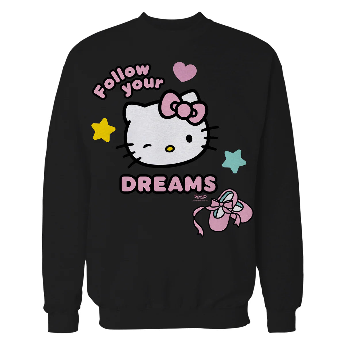 Hello Kitty Passion Success Dreams Cute Friendship Classic Official Sweatshirt