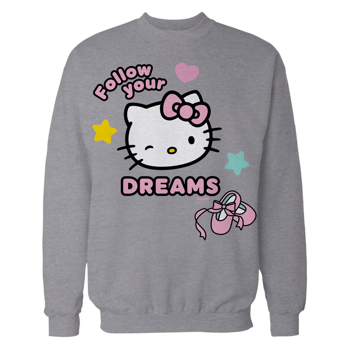 Hello Kitty Passion Success Dreams Cute Friendship Classic Official Sweatshirt