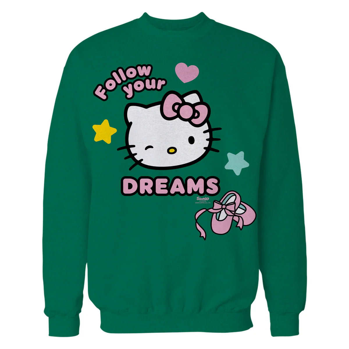 Hello Kitty Passion Success Dreams Cute Friendship Classic Official Sweatshirt