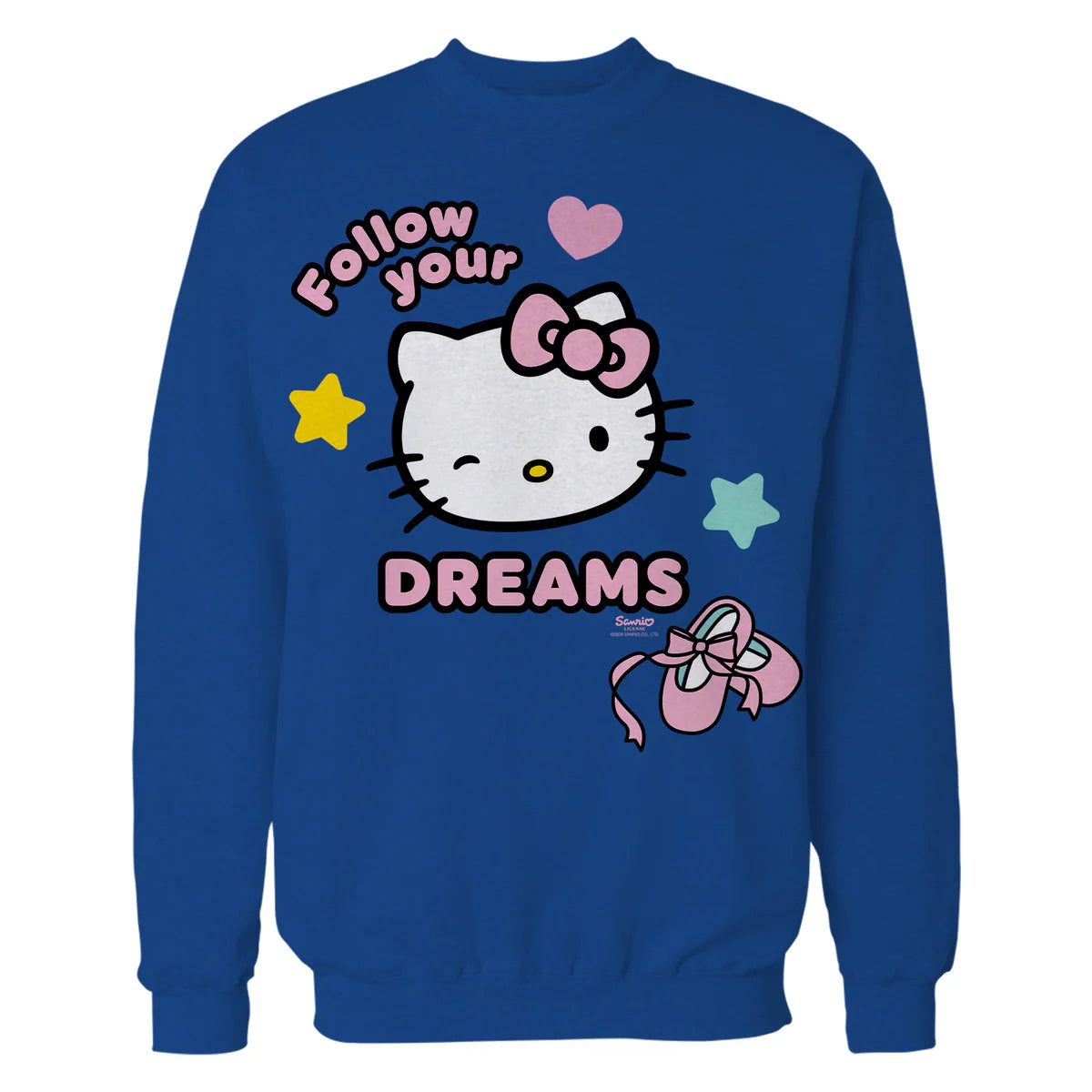 Hello Kitty Passion Success Dreams Cute Friendship Classic Official Sweatshirt