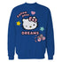 Hello Kitty Passion Success Dreams Cute Friendship Classic Official Sweatshirt