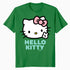Hello Kitty Peace Love XOXO Sweet Friendship Pose Classic Official Men's T-Shirt