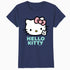 Hello Kitty Peace Love XOXO Sweet Friendship Pose Classic Official Women's SKINNY FIT T-Shirt