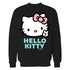 Hello Kitty Peace Love XOXO Sweet Friendship Pose Classic Official Sweatshirt