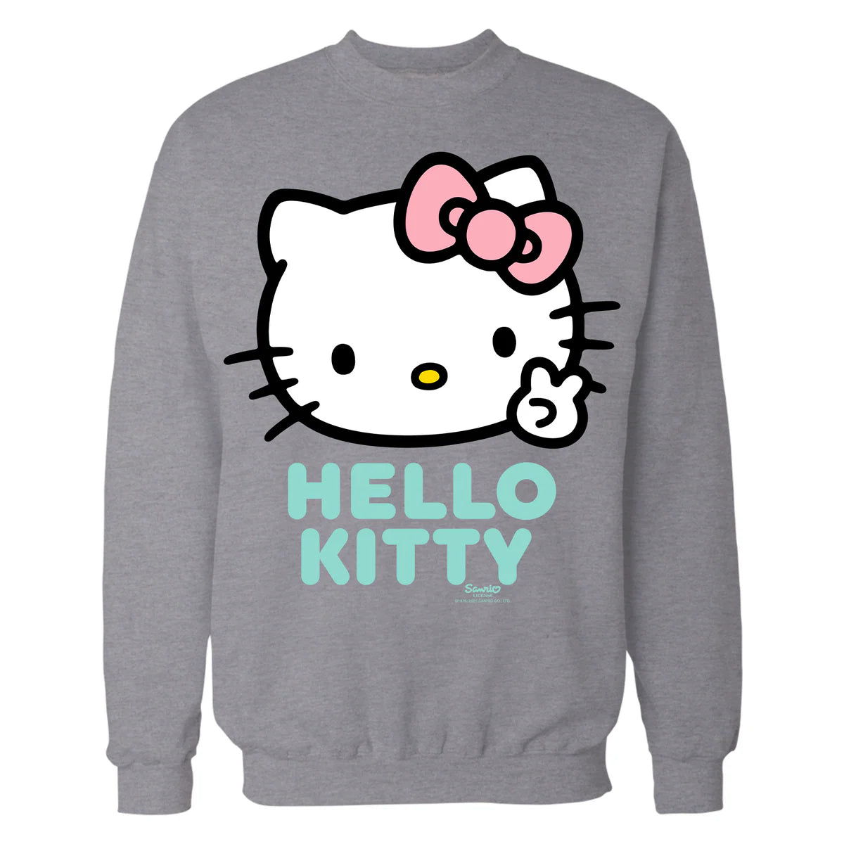 Hello Kitty Peace Love XOXO Sweet Friendship Pose Classic Official Sweatshirt