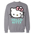 Hello Kitty Peace Love XOXO Sweet Friendship Pose Classic Official Sweatshirt